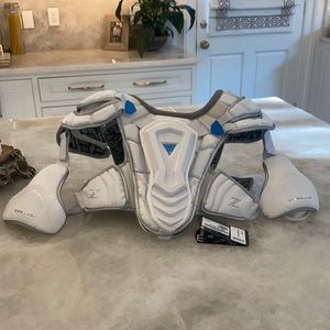 Maverick max speed lacrosse chest pad white large